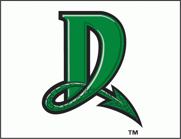 Dayton Dragons 2008-pres cap logo iron on heat transfer